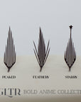BOLD Anime Premade Spikes · Mixed Lengths